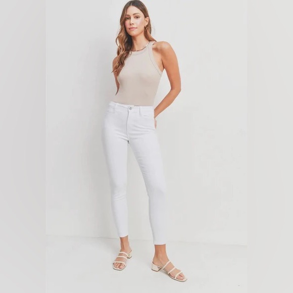 Just Black Denim - {JUST BLACK} Modern Classic Skinny Jean Optic White